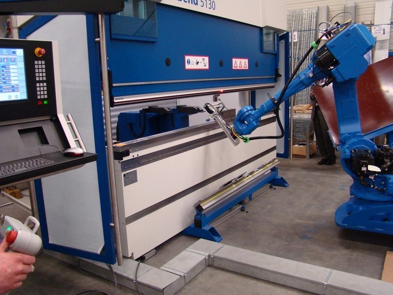 programation robot pliage 6 axes