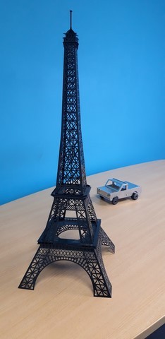 maquette tour eiffel