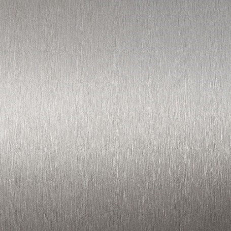 Brushed stainless steel grain 220